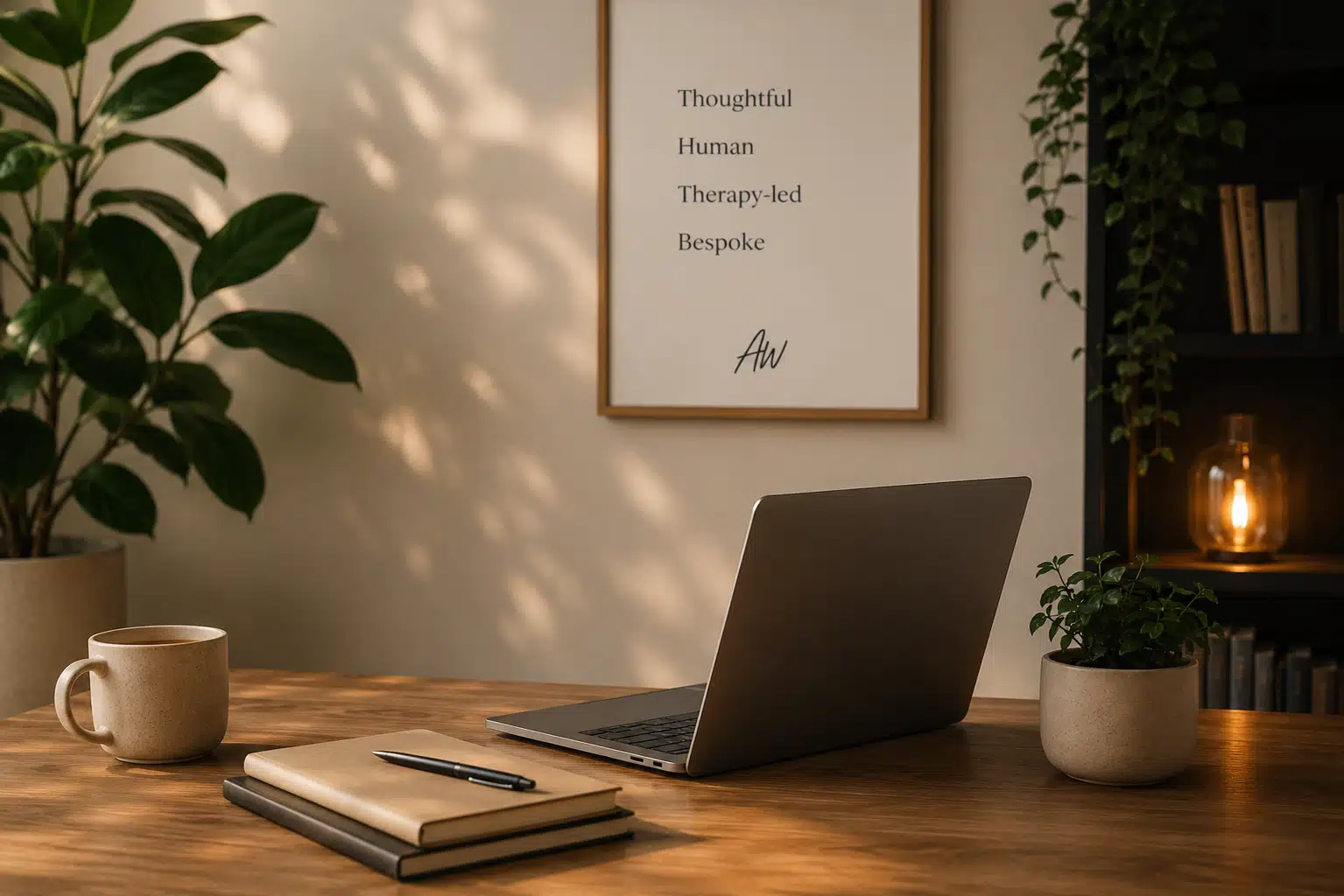 Calm workspace