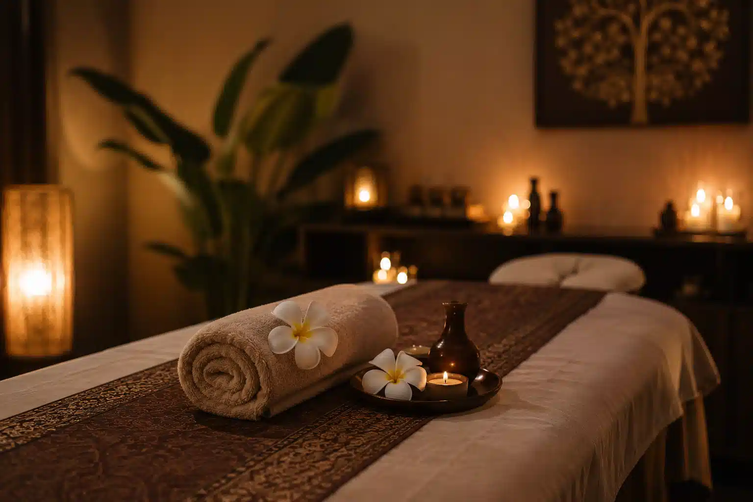 Massage therapy website example